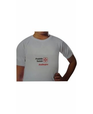 Set 3 Pezzi T - Shirt Bambino Cotone Felpato Leable Art 208 Bianco
