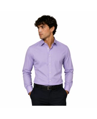 Frarica Camicia No Stiro Manica Lunga Elegante Uomo