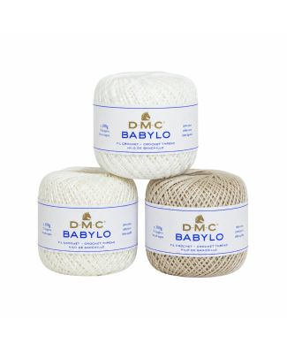 DMC Babylo Filo Cotone Lucido Per Uncinetto Grossezza 5