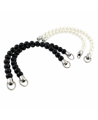 Tre Sfere Manici Pearl 17 Cm Per Borse Uncinetto