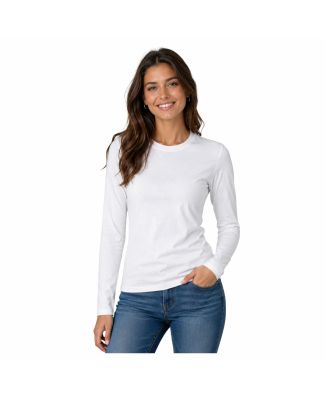 Payper Pineta T-Shirt Girocollo Manica Lunga Regular Fit Donna
