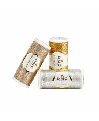 DMC Diamant Art. 380 Filato Metallizzato Per Ricamo Taglia Unica