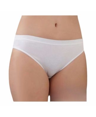 Lacoin 201 Slip Classico In Cotone Elasticizzato Bianco 3 Pezzi Donnarn