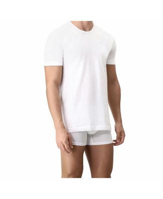 Cagi 1328 T Shirt Girocollo Cotone Pettinato Antibatterica Antiavvitamento Uomo