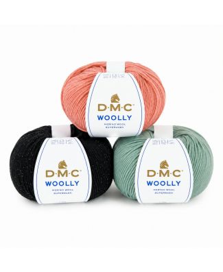 DMC Woolly Pura Lana Merino Superwash Filato 100% Naturale