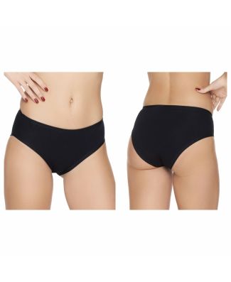 Intimy 135 Set 6 Pezzi Slip Midi Cotone Elasticizzato Donna