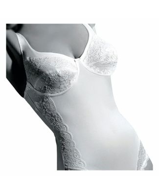 Gios Carla Body Coppa C in Pizzo Textronic Modellante con Cotone Donna