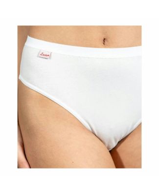 Lepel 301 Slip Vita Alta Cotone Elasticizzato Set 6 Pezzi Donna