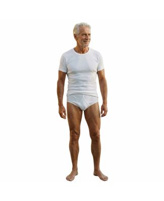 Da E Ga 260 Set 3 Pezzi Slip Vita Alta Cotone Con Apertura Uomo