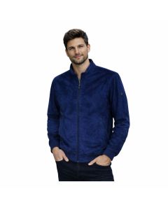 Sea Barrier Giubbino Elegante Califfo Stile Barracuda in Dainetto Con Polsini E Tasche Laterali