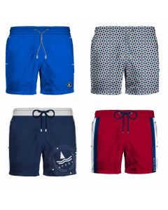 Navigare Costume Boxer Asciugatura Rapida Colorato con Tasche Comodo Uomo