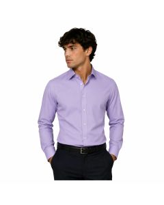 Frarica Camicia No Stiro Manica Lunga Elegante Uomo