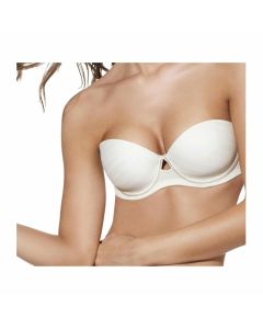 Selene Livia Reggiseno Coppa C Imbottito Senza Spalline Comfort Donna