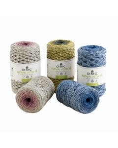 DMC Eco Vita 4 Multicolor Filato Cotone Riciclato Per Hobby