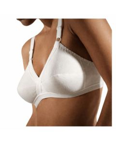 Gios 142 Reggiseno Cotton Style in Puro Cotone Coppa B con Cuciture Piatte Invisibili Donna