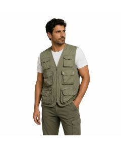 Sea Barrier Rocky Gilet Sport Canvas Cotone Uomo