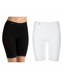 Sloggi Slip Basic Long Set da 2 o 4 Pezzi Taglia 3 a 8 Cotone Stretch Elastico