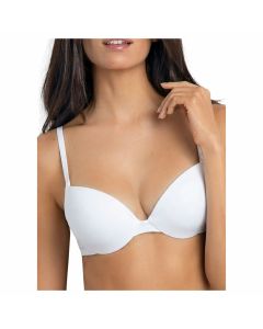 Sièlei 1344 Reggiseno Coppa B Push-Up Microfibra Coppe Gel Ferretto Invisibile Donna