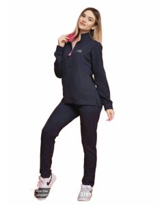 Tuta Coveri ODF3701 In Felpa Elasticizzata Pantaloni Senza Polsini Donna Taglie Forti