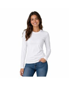 Payper Pineta T-Shirt Girocollo Manica Lunga Regular Fit Donna
