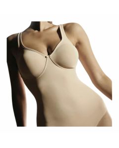 Gioz 506 Body Coppa C Traspirante con Coppe Preformate e Sostegno Donnarn