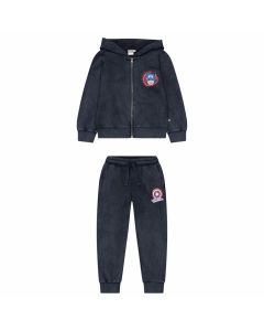 Melby Tuta 95M5064RTY Felpa Cotone Captain America Bambino
