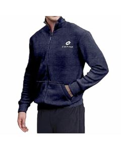 Lotto Felpa LA1103 Felpa Casual Con Zip in Puro Cotone Leggero Estivo Uomo