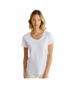 Leable Set 3 Magliette Art 259 Maniche Corte in Puro Cotone Interlock Caldo Felpato Donna Made in Italy