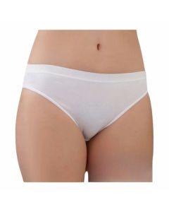Lacoin 201 Slip Classico In Cotone Elasticizzato Bianco 3 Pezzi Donnarn