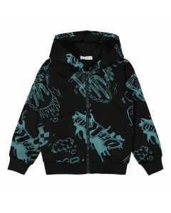 Melby Maglia 75D5004 Full-Zip Cotone Racing Bambino