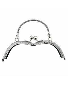 Tre Sfere Chiusura Clic Clac Farfalla 19 Cm Per Borse Uncinetto
