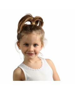 FDB 508 Set 3 Pezzi Top Intimo Cotone Mako Pizzo Bambina