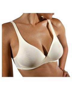 Gios Perfetto Reggiseno Coppa B Senza Cuciture Preformato in Cotone Elasticizzato Donna