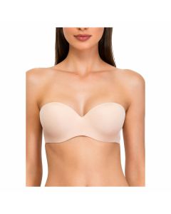 Sièlei 1580 Reggiseno Fascia Push-Up Microfibra Donna