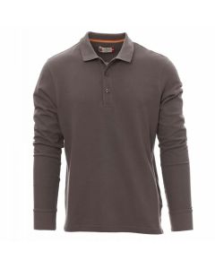 Payper Polo Manica Lunga in Puro Cotone Piquet Uomo