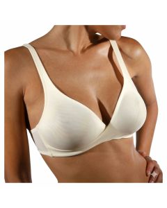 Gios Perfetto Reggiseno Coppa B Senza Cuciture Preformato in Cotone Elasticizzato Donna