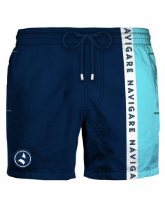 Navigare Boxer Costume da Bagno Mare Colorato Taglie Forti Uomo