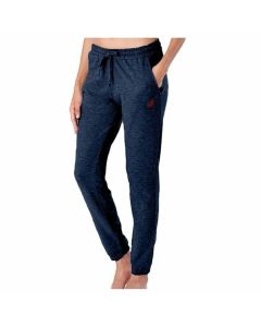 Lotto Pantalone LA1017 Casual Sportivo Con Comodo Polsino in Puro Cotone Leggero Estivo Donna