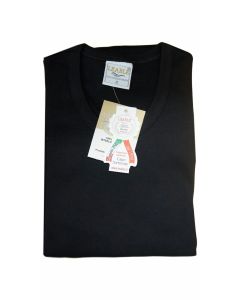 Set 3 Pezzi Maglia Uomo Manica Lunga Leable Cotone Felpato Art 347 Nero