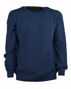 Re Del Mare Maglia Manica Lunga Girocollo Nido d'Ape Uomo