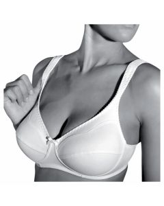 Gios 972 Reggiseno Coppa B Cotone Spalline Larghe Cuciture Invisibili Donna