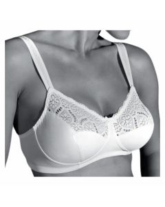 Gios Reggiseno 973 Coppe Foderate B  in Cotone Spalline Larghe Cuciture Piatte Donna