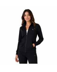 Royal Way 2038 Felpa Cotone Leggera Zip Collo Alto Donna