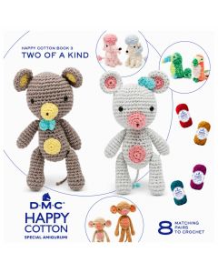 DMC Book N°3 Crochet Happy Cotton Amigurumi A Coppie