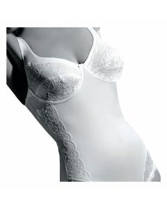 Gios Carla Body Coppa C in Pizzo Textronic Modellante con Cotone Donna