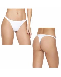 Intimy 107 Set 6 Pezzi Slip Perizoma Donna Cotone Donna