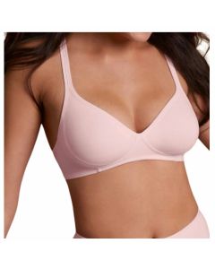 Gios Cannella Reggiseno Coppa B Senza Cuciture Preformato in Cotone Elasticizzato Donna