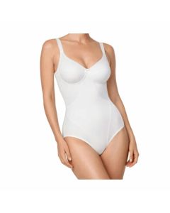 Gios 979 Body Coppa B in Cotone con Spalline Larghe e Pannello Contenitivo Donna