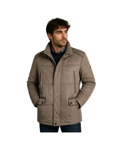 Sea Barrier Dona Giaccone Field Jacket Suede Imbottito Uomo