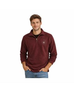 Be Board Felpa Pile 9828 Mezza Zip Uomo